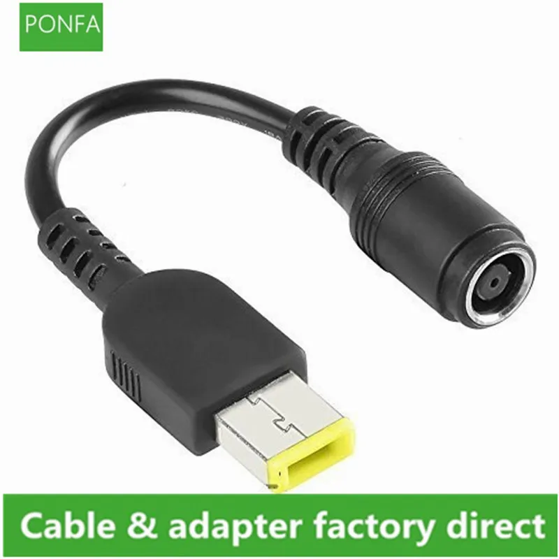 Adaptateur de câble d'alimentation pour ThinkPad X250 T450Sl, prise Jack vers chargeur cc 7.4x5.0mm