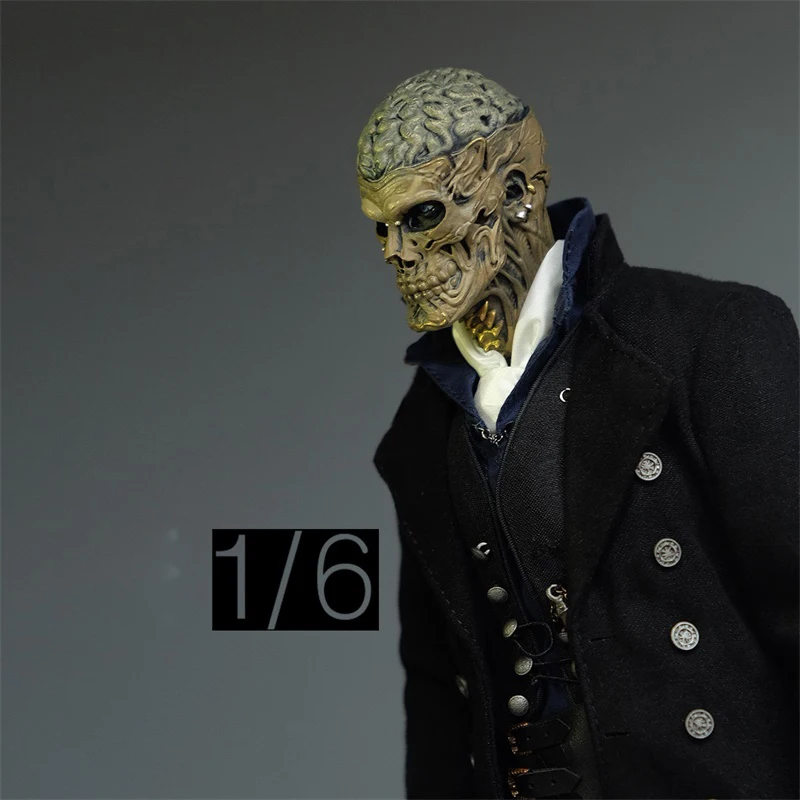 

Pre-Sale 1/6 Scale Zombie Boy Skeleton Boy Head Sculpture For Mostly 12 Inch Doll Soldier Figures Collection