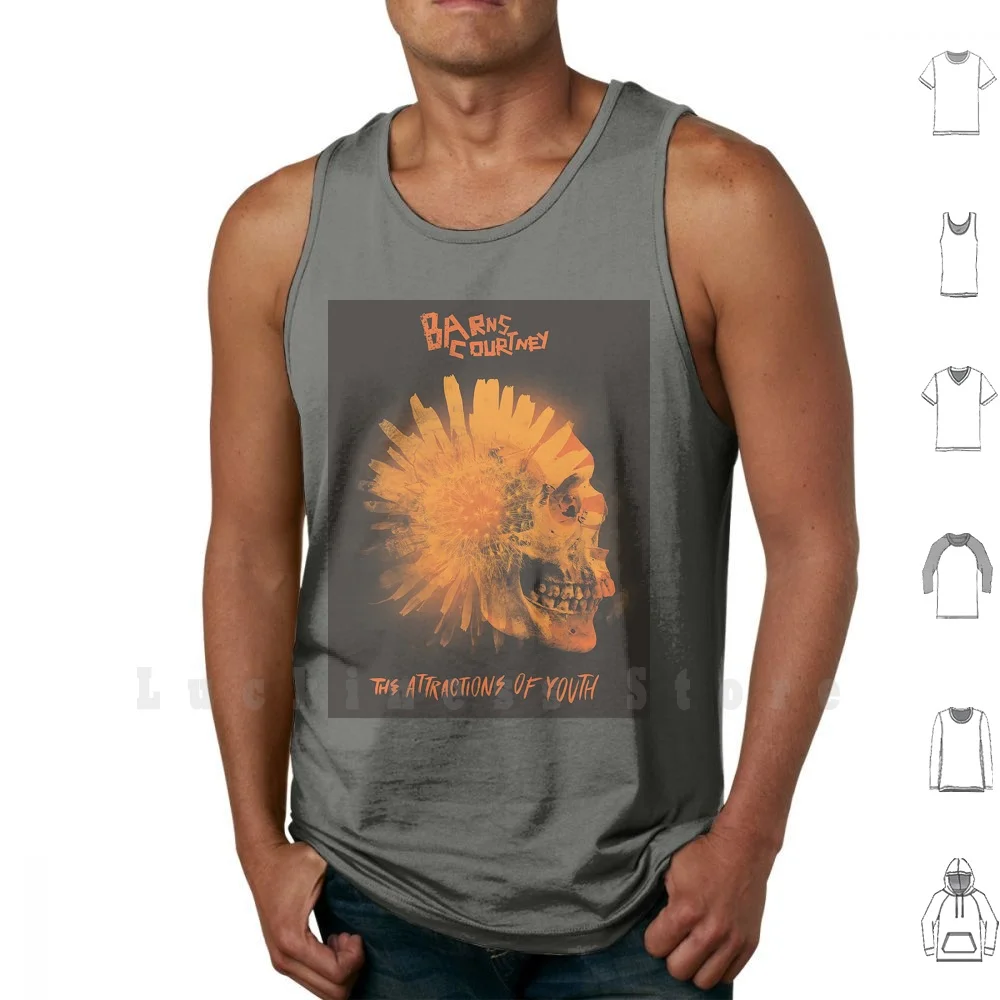 Thujuk Barns Courtney The 404 World Tour 2019 Tank Tops Vest Sleeveless Live Summer North America Concert