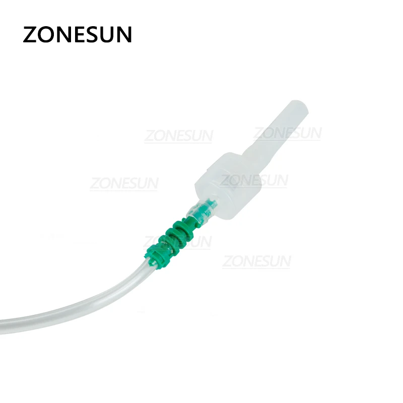 ZONESUN Pinhold Filling Nozzle Plastic Tube For Automatic Electrical Liquid Filling Machine