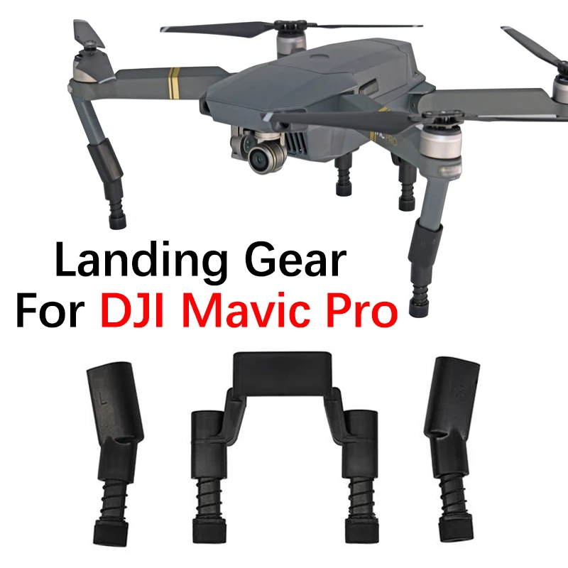 For DJI Mavic Pro Platinum Drone Landing Gear Kits Protector Guard Heightened Extend Leg Feet Spring Shockproof Accessories