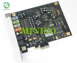High Quality for Creative SB0880 X-Fi Titanium PCI-E 7.1 sound card PCI-E HIFI Fiber port for win 7/8/10 XP