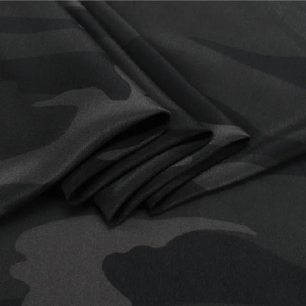 Dark color 100% pure silk crepe de chine silk fabric 14momme 114cm width,SCDC1124