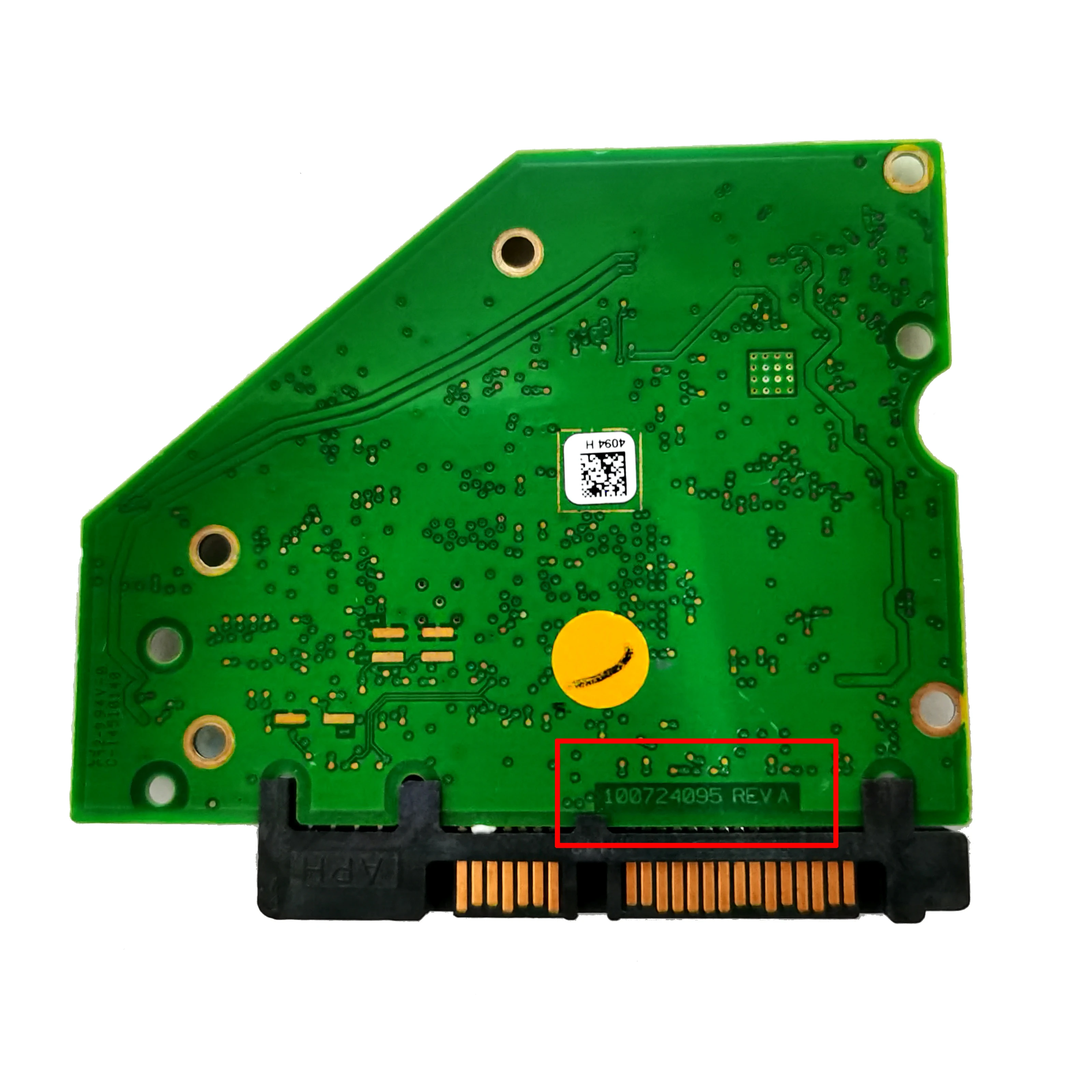 100724095   Scheda logica PCB originale al 100% stampata 100724095   REV A per Seagate 3.5 SATA riparazione recupero dati HDD 1T 2T 3T