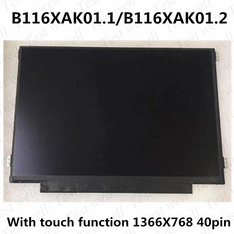 

Original For HP Chromebook 11 G5 EE / G6 EE DISPLAY 1366*768 MATRIX WXGA 11.6'' eDP LCD LED Screen B116XAK01.1 B116XAK01.2