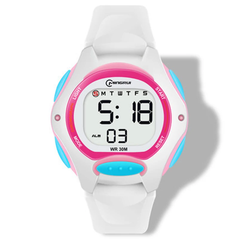 UTHAI New Kids Children's Watch Digital WristWatch for Boy Girl Student Waterproof Sports LED Watches waterproof Luminous gift