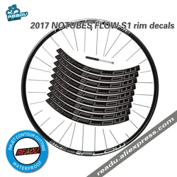 READU 2017 flow s1 mountain bike wheel rim stickers bicycle MTB wheelset decals for two wheel rim stickers