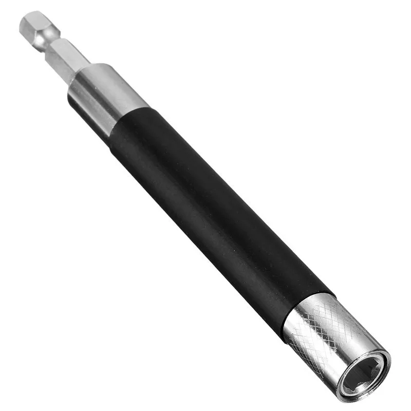 3 stücke 1/4 "Hex Magnetische Auswirkungen Schraubendreher-satz 60/80/120mm Schraube Bit Halter Quick Release socket Extension Bar Hand Werkzeug