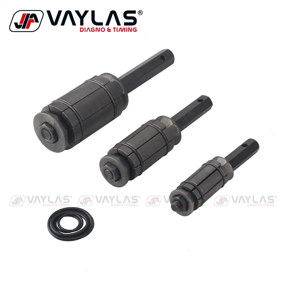 3Pcs Car Exhaust Pipe Expansion Tools Set Automotive Exhaust Tail Pipe Tube Repair Tools Kit Expansion Hole 29-89mm