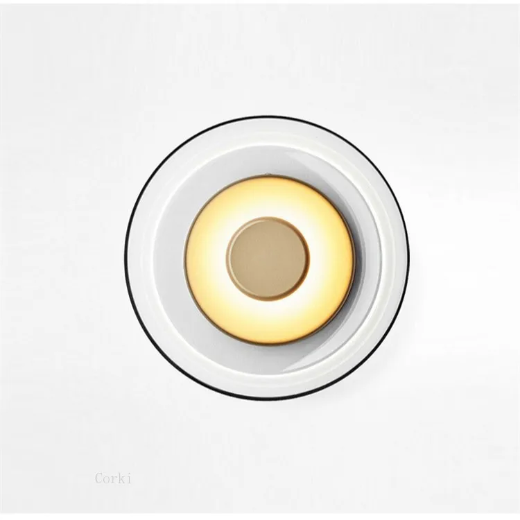 الحديثة Led الزجاج مصابيح الحائط وعاء الإضاءة الشمعدانات المعلقة الشمال المعيشة غرفة نوم السرير الجدار ضوء تركيبات إضاءة زينة المطبخ