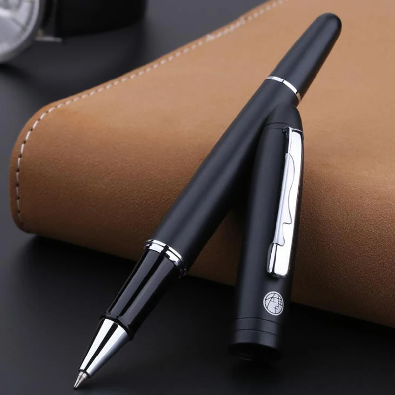 

Picasso 932 High Grade Inherit Matte Black Roller Ball Pen No Gift Box Office Home School Writing Pen Supplies