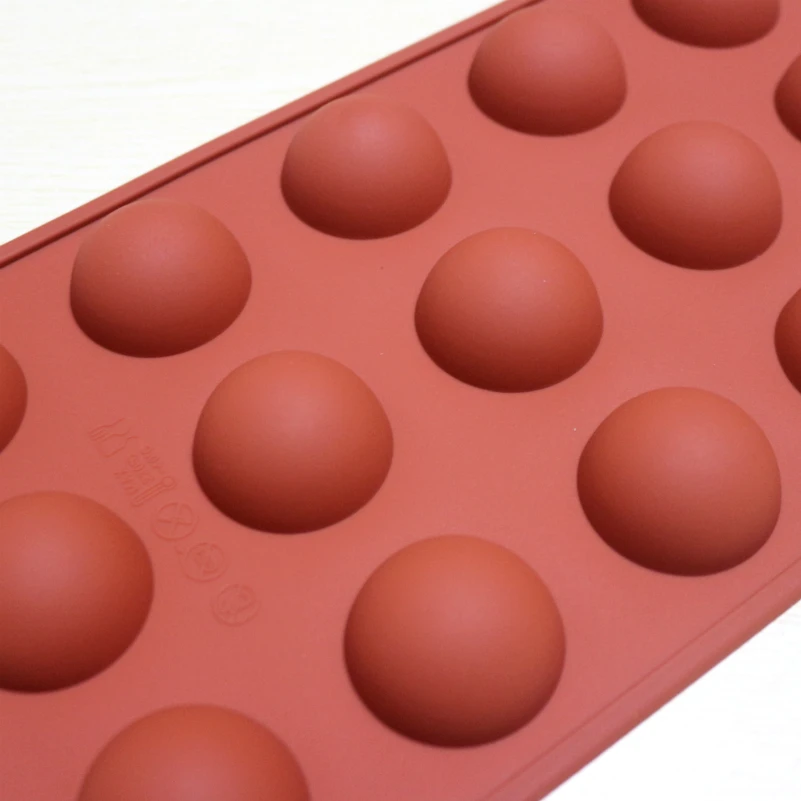 Bakeware Hemisphere Shape Silicone Kitchen Gadgets Cake Fondant Mould Food Grade Chocolate Candy Mold Baking Accessories