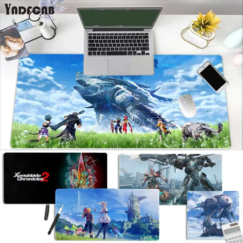 Xenoblade Chronicles 2 Hot Sales Customized Laptop Gaming Mouse Pad Size For Deak Mat For Overwatch/cs Go/world Of Warcraft