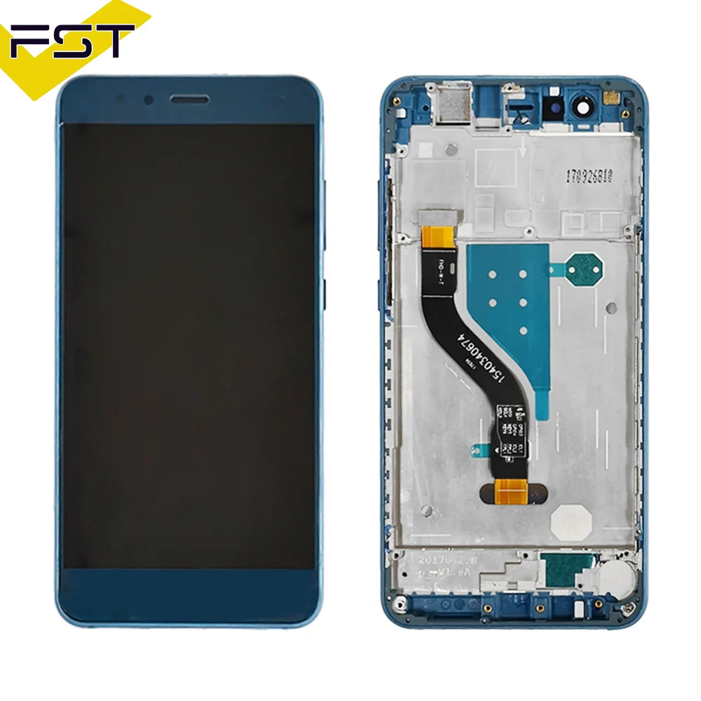 For Huawei P10 Lite P10Lite WAS-LX2J WAS-LX2 WAS-LX1A WAS-L03T WAS-LX3 LCD Display Touch Screen Digitizer Assembly with frame