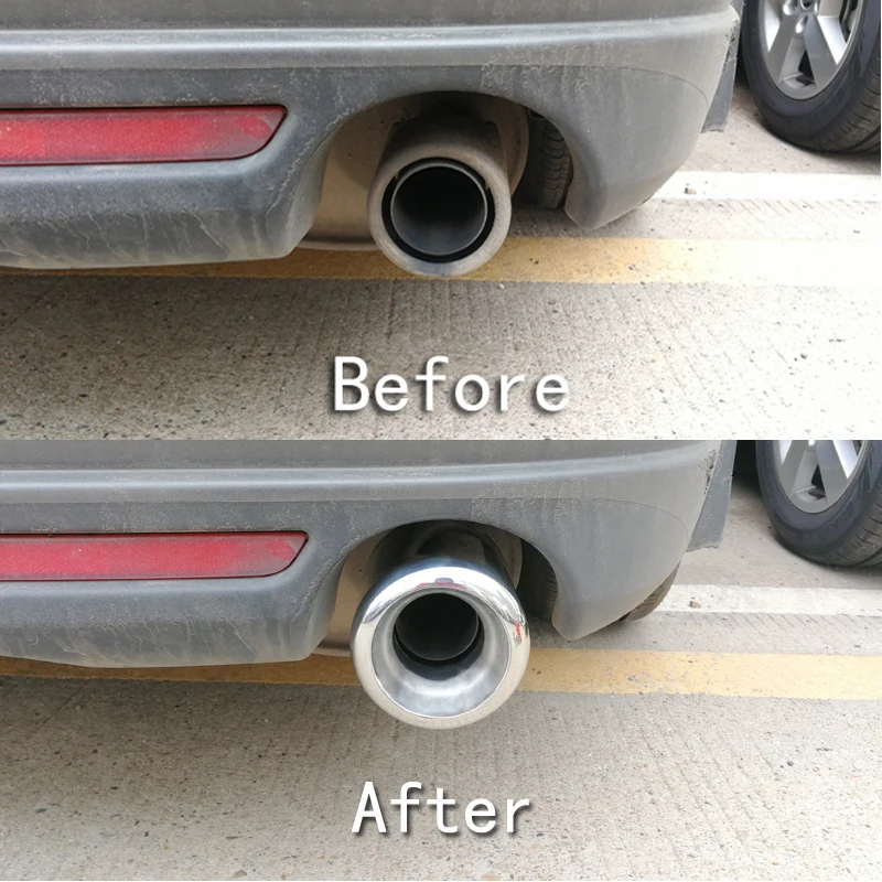 ステンレス鋼車のマフラーエンドパイプ排気ヒント 2012 2013 2014 2015 2016 マツダ 6 mazda3 アテンザスタイリングパーツワゴン