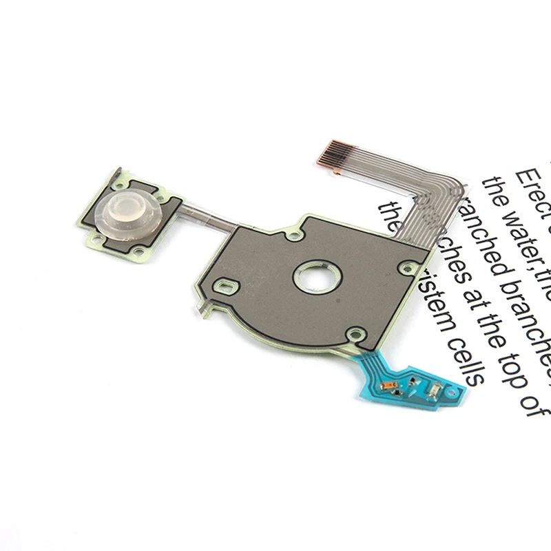 New D-Pad Left Ribbon Keyboard Button Flex Cable Set with rubber for PSP3000 PSP 3000 1pcs