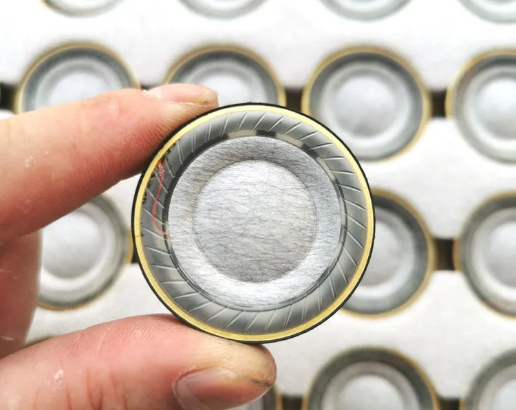 40 مللي متر وحدة سماعة الرأس 40 مللي متر وحدة الصوف مركب فيلم سماعة وحدة المتكلم لتقوم بها بنفسك سماعة اكسسوارات 32 أوم 2 قطعة