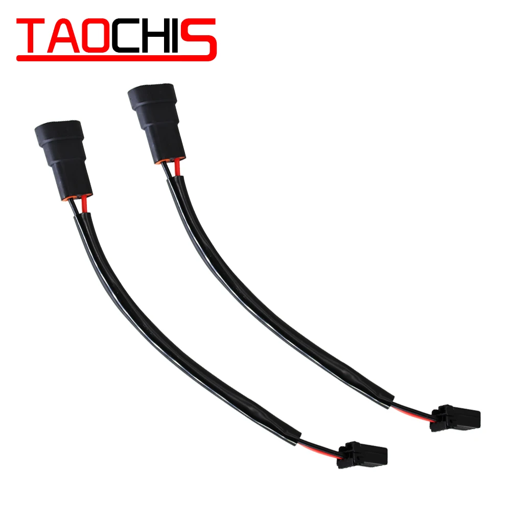 TAOCHIS HID Xenon Bulb Replacement Power Cords Cables For Mitsubishi D3S HID Ballasts Adapter Plug