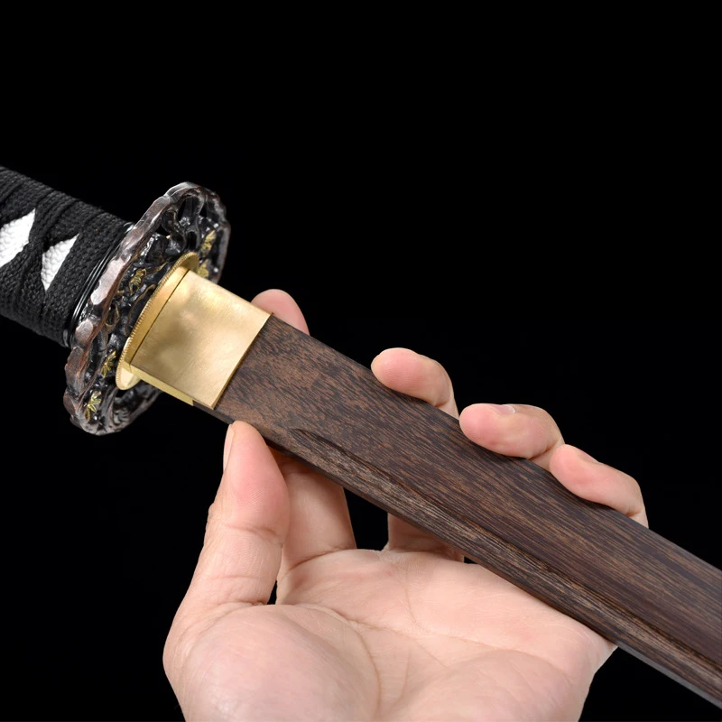 103Cm Cao Cấp Iaido Wenge Thanh Kiếm Gỗ Vũ Khí Nhật Bản Yamashiro Ninja Võ Sĩ Đạo Mới Bắt Đầu Đào Tạo Dao Bộ Sưu Tập