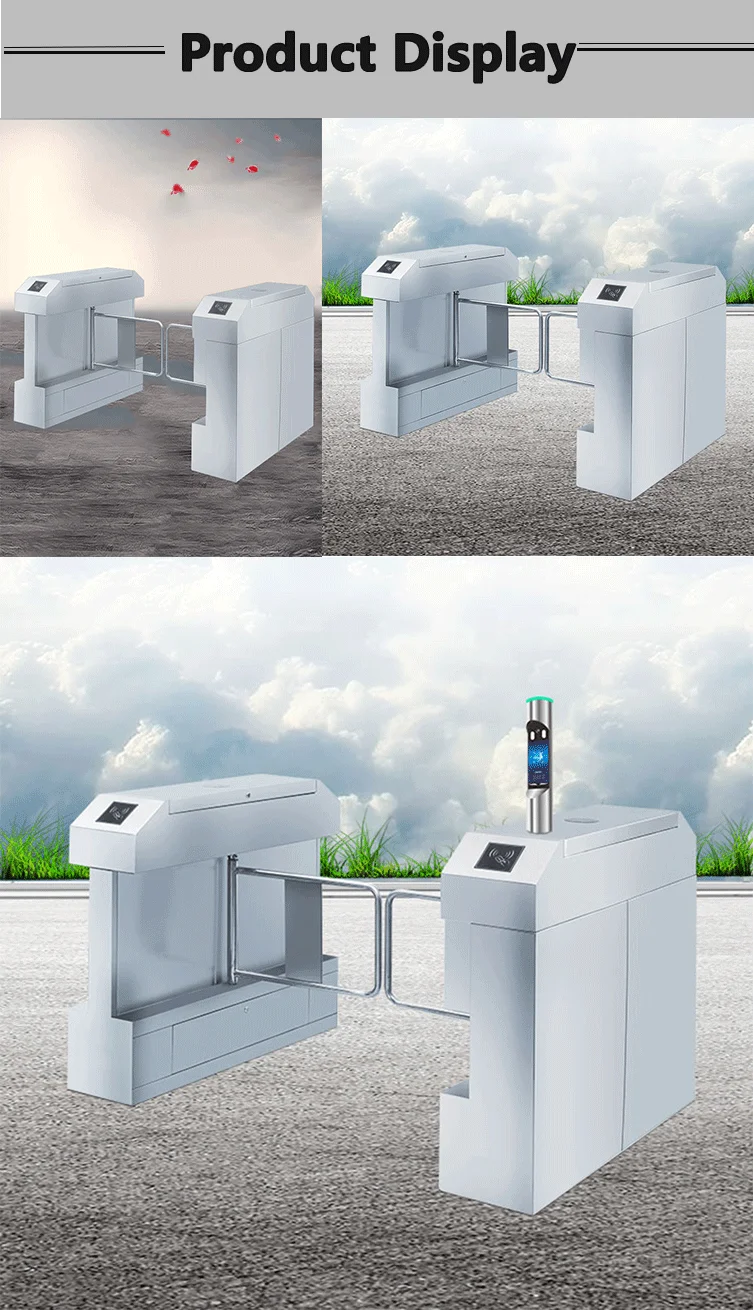 Oem Beschikbaar Ce Gecertificeerd Automatische Rfid Slagboom Toegangscontrole Ingang Slagboom