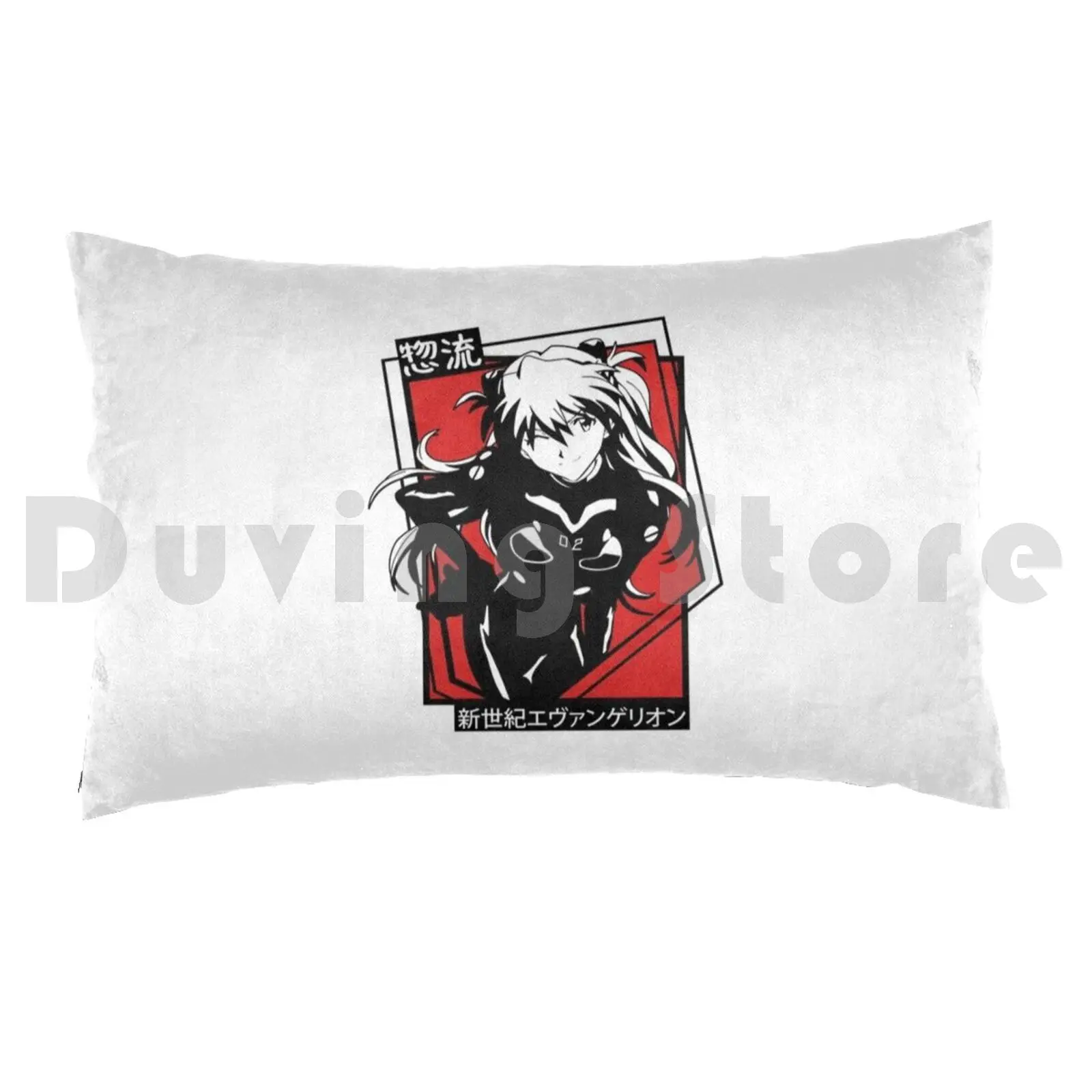 - Asuka 80s Retro | Anime Pillow Case Printed 50x75 Asuka Asuka Anime Neon