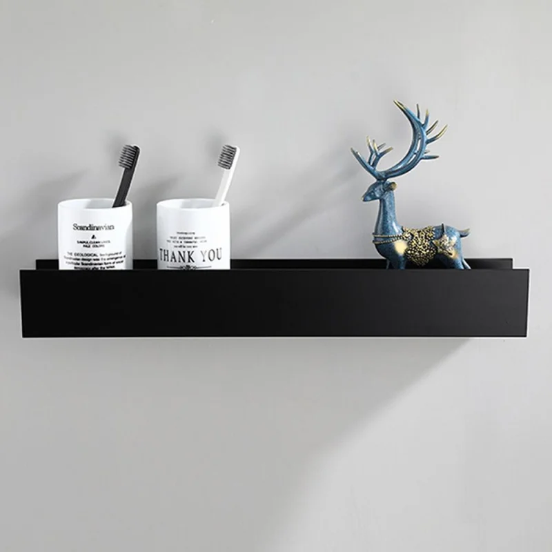 Bathroom Shelf Organizer Wall Mount Shower Shampoo Soap Cosmetic Shelves Kitchen Storage Rack Holder Bathroom Accessories