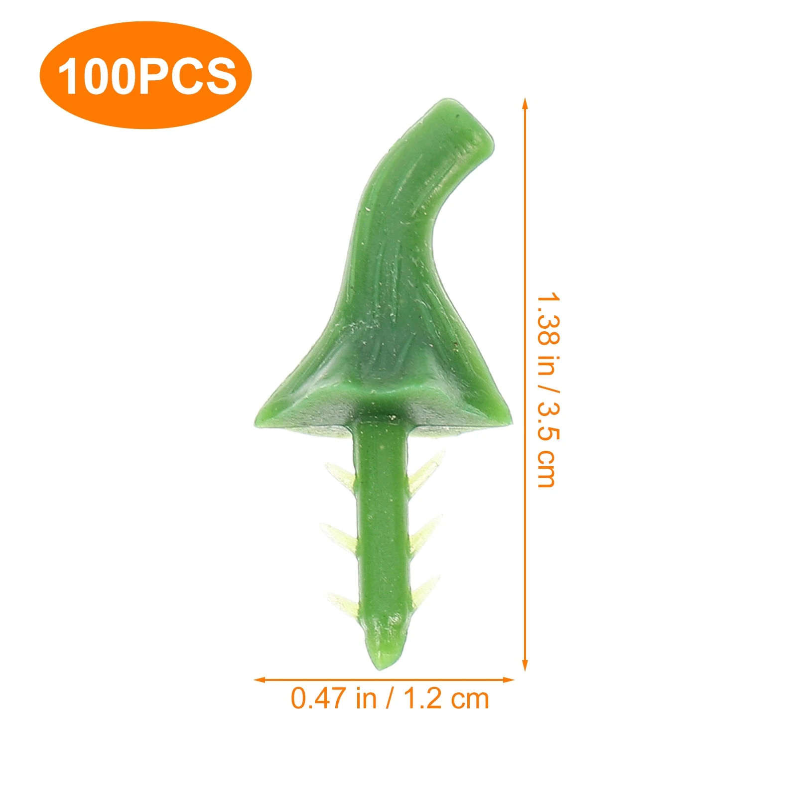 100pcs Pumpkin Stem Durable Premium Sturdy Prime Stem for Halloween Thanksgiving