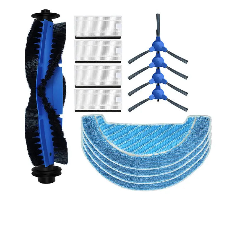 Sikat Utama Sisi Sikat Hepa Filter Kain Pel untuk Cecotec Conga 1099 Robot Penyedot Debu Bagian Aksesori