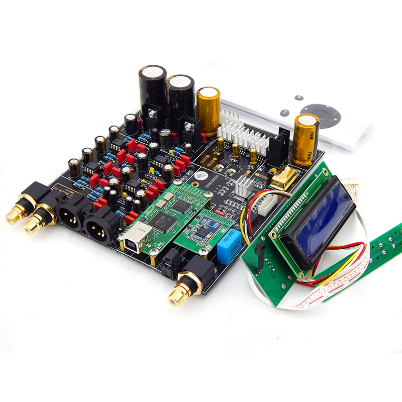 HI-Fi HI-END аудио усилители DAC плата ES9028PRO ES9038PRO ES9038 поддержка форматы PCM и DSD CSR8675 Bluetooth 5,1 двойной полностью сбалансированный LDAC