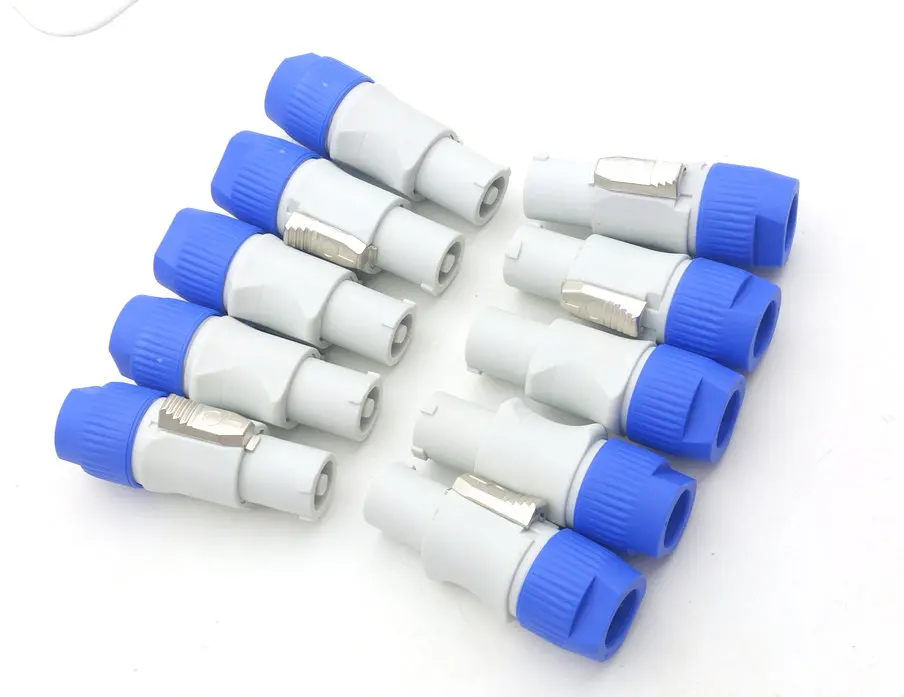

10pcs grey NAC3FCB PowerCon 20A Power Out Type B Cable Line adapter