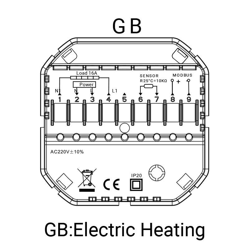 Tuya WiFi inteligentny termostat, elektryczny regulator temperatury wody do ogrzewania podłogowego dla Google Home, Alexa