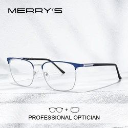 MERRYS DESIGN Unisex Prescription Glasses Myopia Glasses Frame Men Women Vintage Style Optical Glasses S2058PG