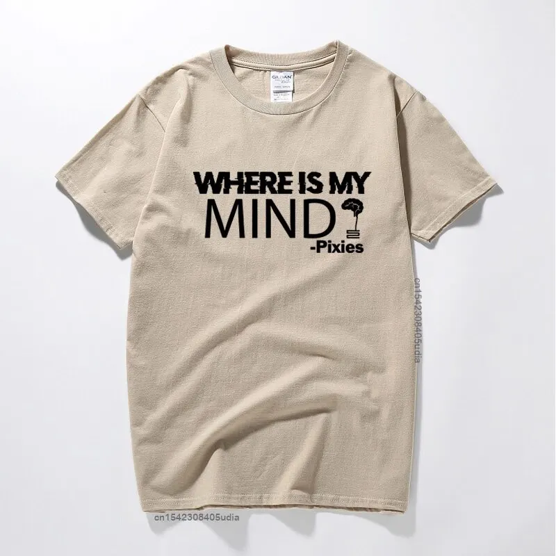 Pixies Where Is My Mind T-Shirt Music Song Rock Band Festival Tour