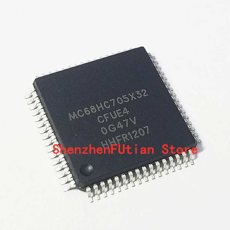 

1pcs/lot MC68HC705X32CFU4 MC68HC705X32 QFP 0G47V