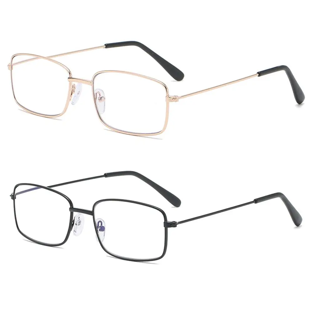 

Fashion Metal Frame Vision Care Presbyopic Eyeglasses Reading Glasses Anti Blue-ray Far Sight Eyewear