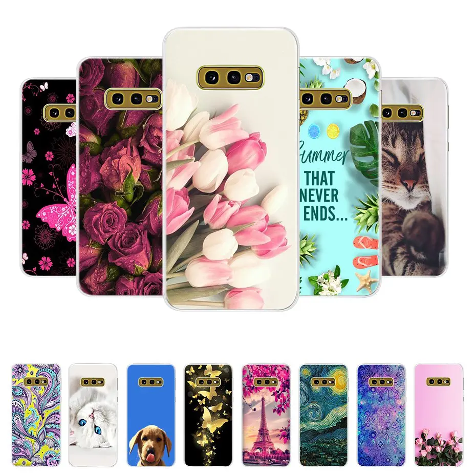 For Case Samsung S10E Cover Samsung Galaxy S10E S 10E S 10 E Phone Case Silicone Cute Soft Coque Bumper on For Samsung S10E Case