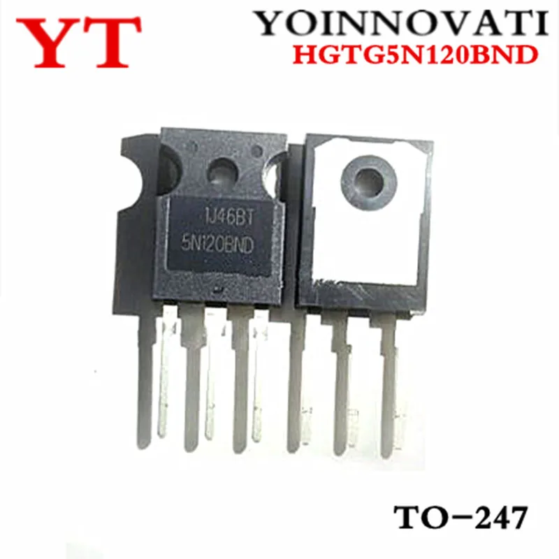 

10pcs/lot HGTG5N120BND 5N120BND TO-247 IC Best quality