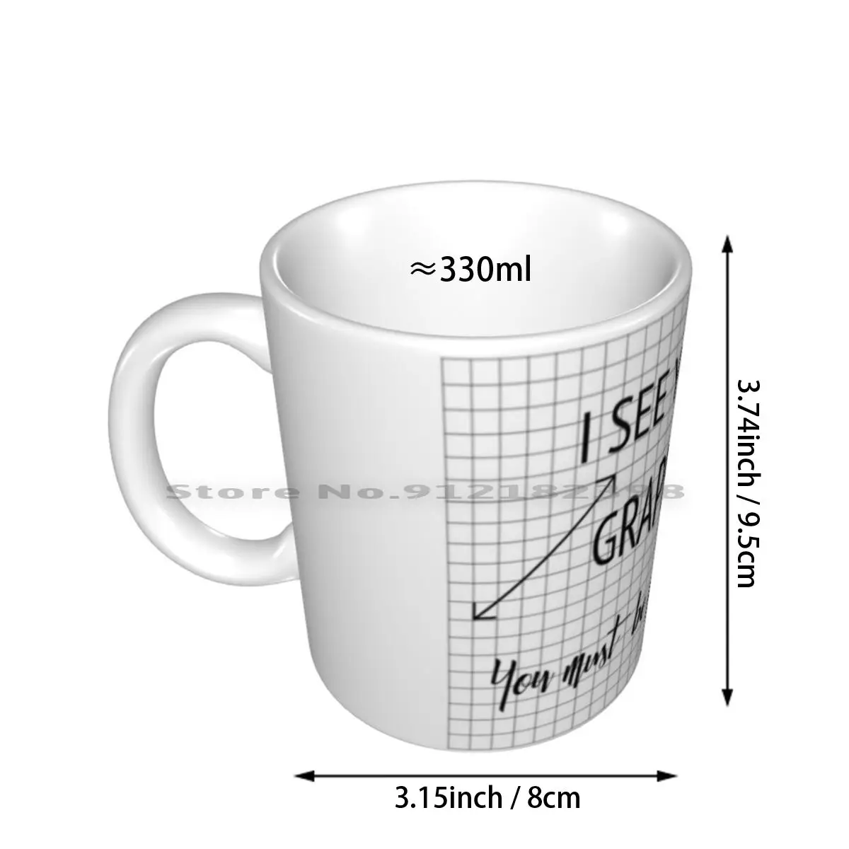 I See You Have Graph Paper You Must Be Plotting Something Funny Math Pun Ceramic Mugs Coffee Cups Milk Tea Mug Math Teacher