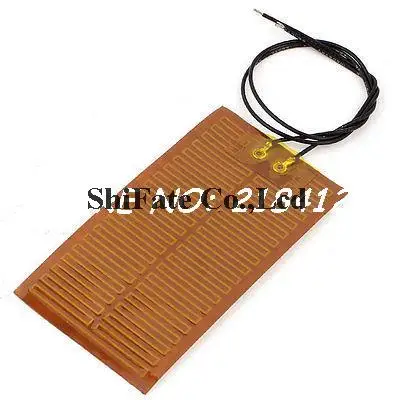 

24V 30W Polyimide Flexible Adhesive Thermo Foil Heater Heating Film 95mm x 50mm