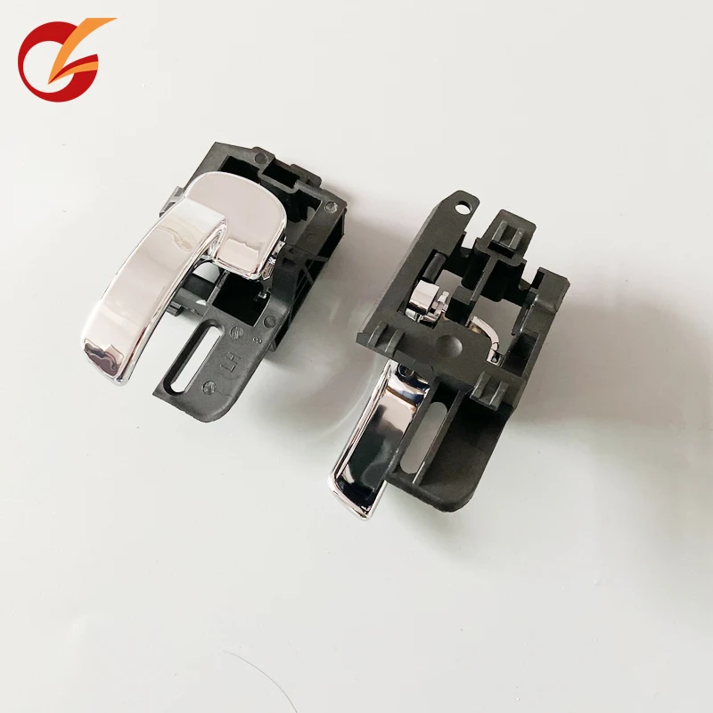 use for nissan QASHQAI J10  front door rear door inner handle chrome 2004-2013 left and right side 80671-JD00E 80670-JD00E