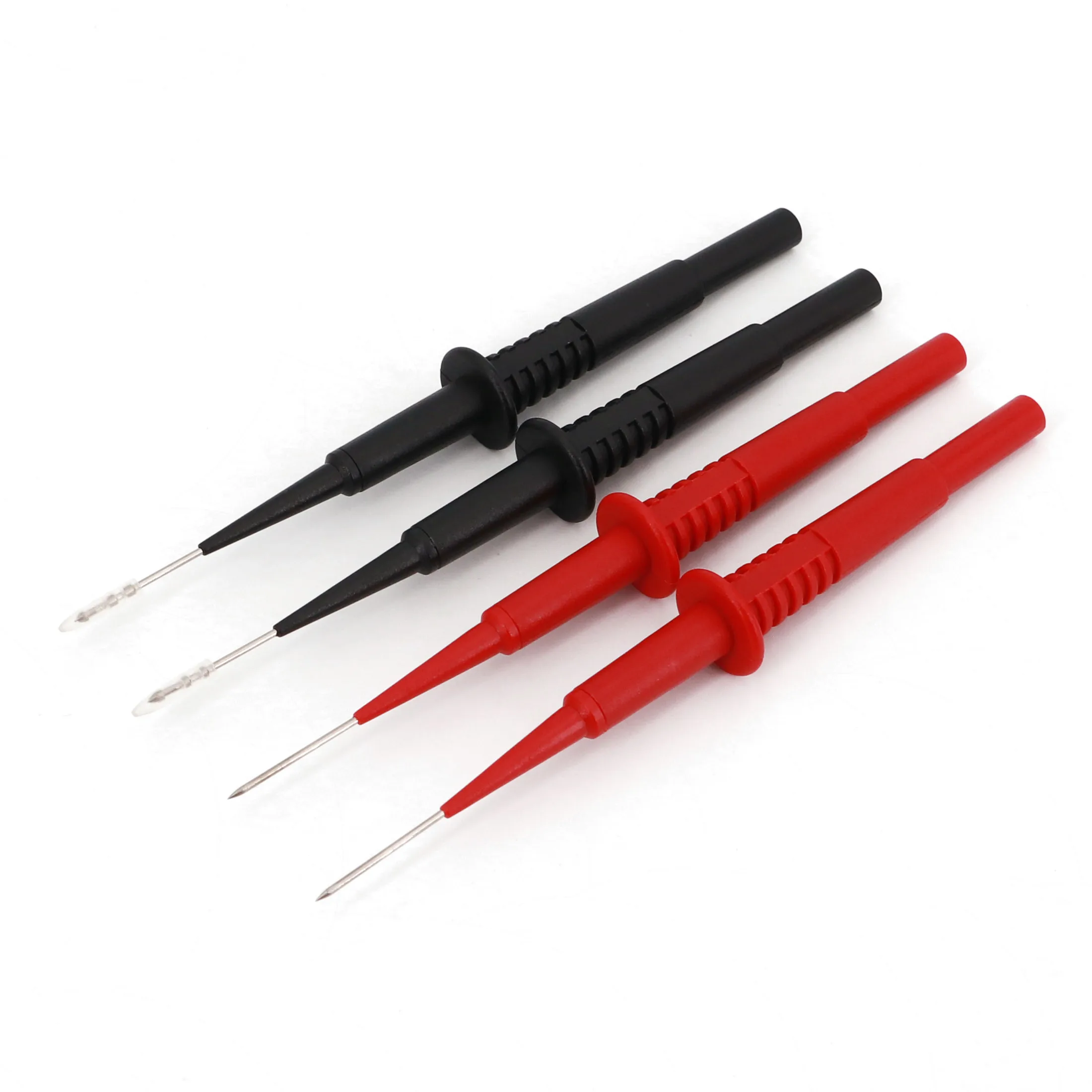 4Pcs 1mm Stainless Steel Multimeter Test Probe Pin Fit For 4mm Banana Connector