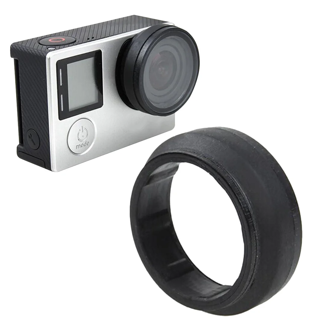 Copriobiettivo Per GoPro Hero3/3+/4 - Protezione UV, Antigraffio