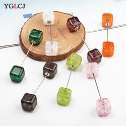 YGLCJ Fashion Women'S Crystal Brooch Classic Charm High Quality Accessories Simple 7 Colors Can Choose Brooch Wild Models