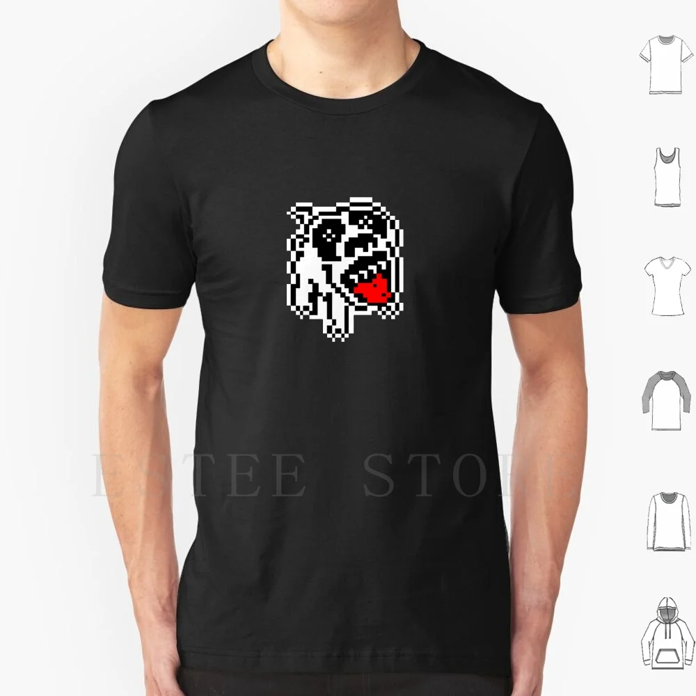 Dogslife Pixel Art T Shirt Cotton Men DIY Print Pixel Pixel Art Zx Spectrum 80s Dog Dogslife Computer Art Red Black And White
