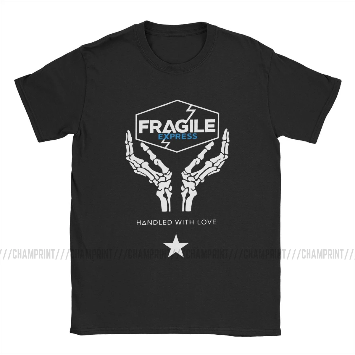 Death Stranding Fragile Express Men\'s T Shirts Kojima Productions Novelty Tees Short Sleeve T-Shirts Birthday Gift Clothes