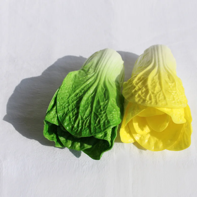 Artificial Foods & Vegetables for Home Kitchen Vegetable Shop Restaurant Window Display Fake Cabbage Props