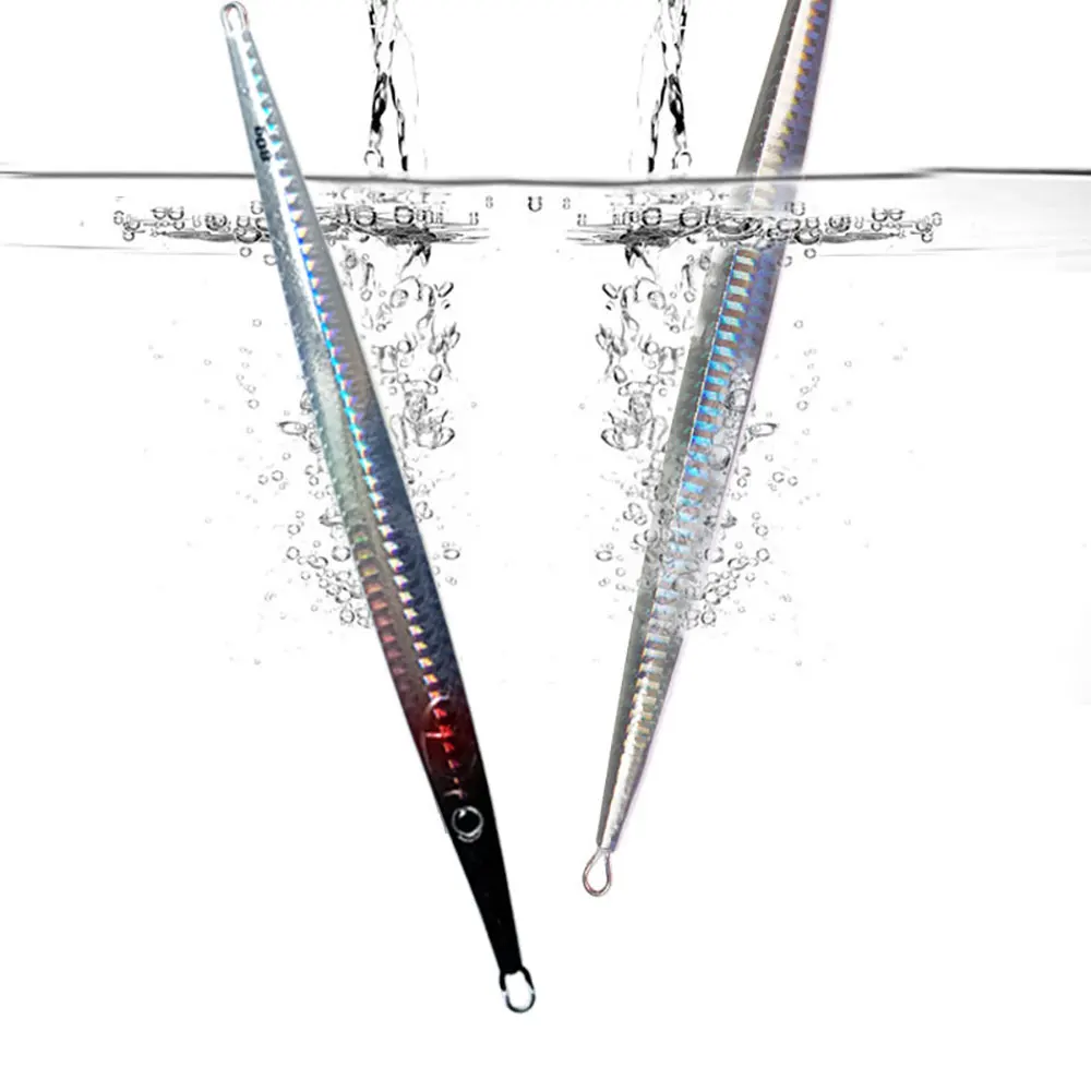 Señuelos de jigging metálicos – Cucharas para pesca vertical desde orilla