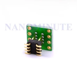 DIP8 to SOP8 Adapter SOIC8 Socket PCB 1.27mm/2.54mm Adapter 8pin Sound card upgrade Converter board op amp adapter