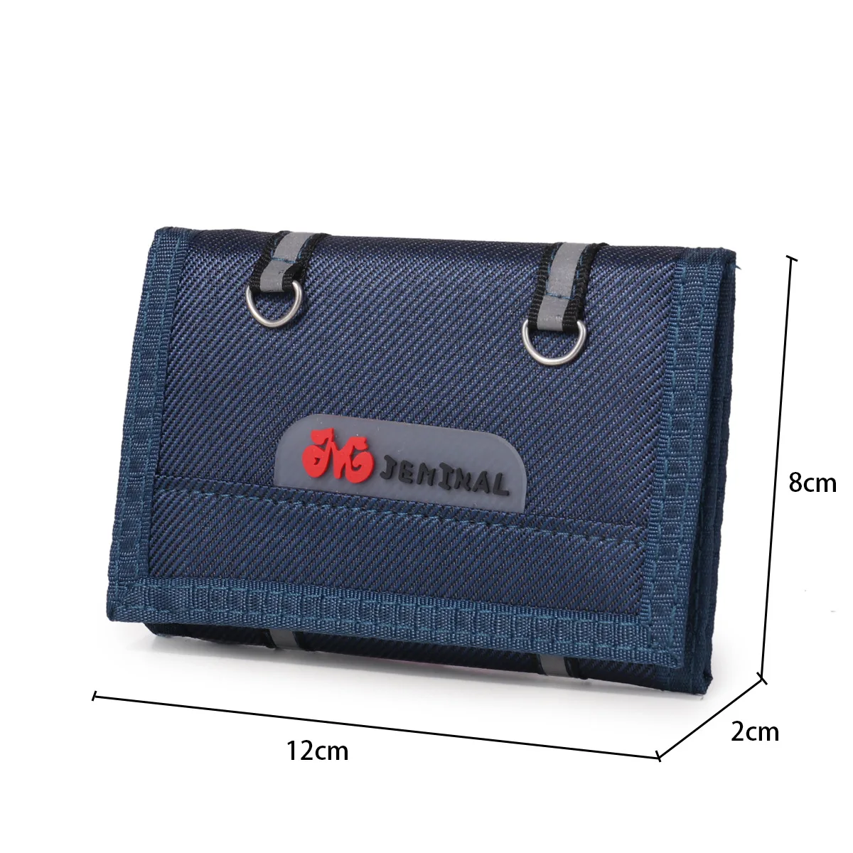 Tieners Jongens Nylon Tri-Fold Portefeuilles Stof Korte Clutch Man Portemonnees Mannelijke Geldzakken Portemonnee Cheque Pouch Credit Kaarten id Houder