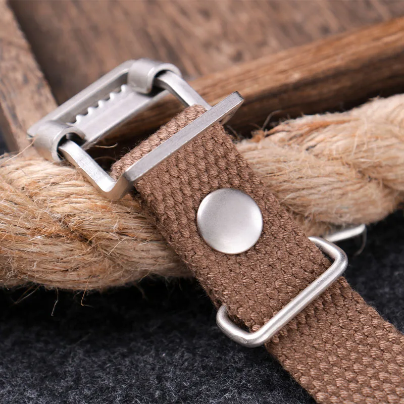 Onthelevel New Design Cavans Long Watch Strap 19mm 20mm Watchband Firm For Fashion Watches With Quality Steel Gift For Man image 3